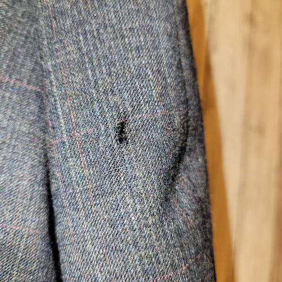 HART SCHAFFNER MARX Virgin WOOL Vintage Mens Sport Coat Blazer Jacket - Picture 6 of 6